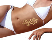 Temporary Bikini Tattoo